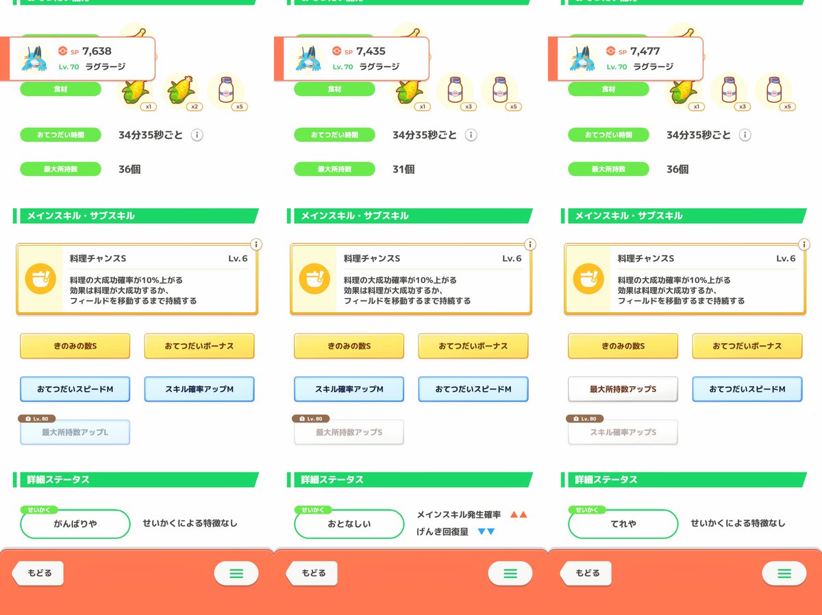 teke_pico's tweet photo. ラグラージ3匹レベル70まで育てた!! https://t.co/HBJoXZQy84