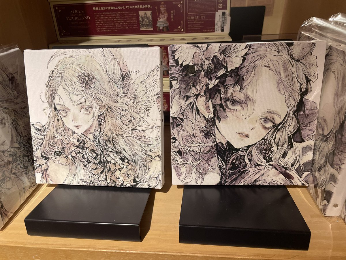 キャンバスアートが入ったと聞いて堪らずまた来てしまった。、 んだが