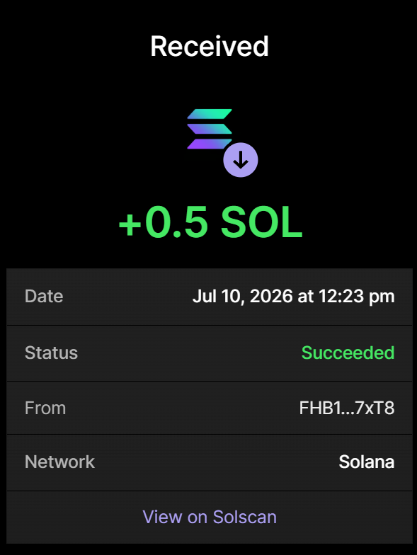 RobinBullSolana's tweet photo. ✅ Purchase of  5 MILLION $RBULL completed for 0.5 $SOL

1 $SOL = 5,000,000 $RBULL

TX - https://t.co/W0BelfzKMX

Buy On $RBULL ON X 
Send between 0.2 SOL and 10 SOL to: RBU1SkSjGWRokv8QAcv85sWFGhTg6YQDVJRejHif9Yy

1 SOL = 10M $RBULL
5 SOL = 100M $RBULL 

Retweet & Drop SOL Address