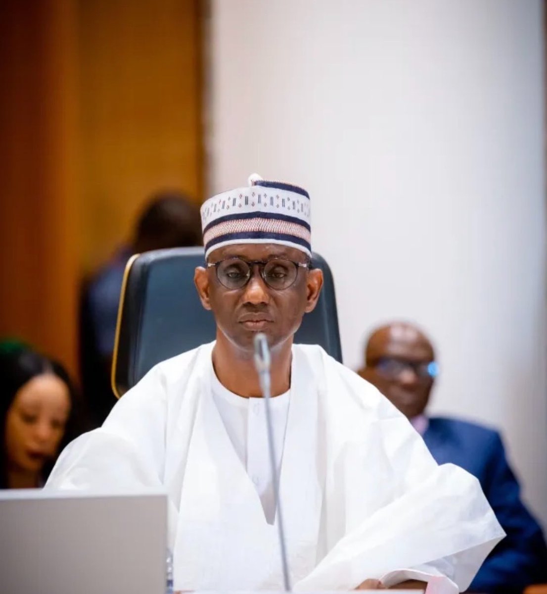 ManLikeIcey's tweet photo. Vice President, Kassim Shettima was unhappy yesterday seeing the clip of President Tinubu and NSA Mallam Nuhu Ribadu together watching the inauguration of the Door To Door Movement for Tinubu’s 2027 Presidential Campaign organized by Tompolo.

Both men are interested in the 2031 Presidential election race.

At the moment, Nuhu Ribadu has an edge due to his close relationship with the President, he’s more influential and powerful than the VP in this administration.

Some of the inner caucus of the President have tried to get Ribadu fired by telling the President he’s over crossing his boundaries but the President doesn’t buy into it.

Shettima and the President are recently just getting along, the VP was worried about not getting carried along and the President not giving him enough power to operate.

The VP’s choice to be Governor of Borno State in 2027 failed, the Governor of the state, Zulum succeeded in picking his successor, it almost got heated between both men but the President intervened and told his VP to allow the Governor have his way, the VP’s preferred candidate was compensated with an automatic ticket for senate.
