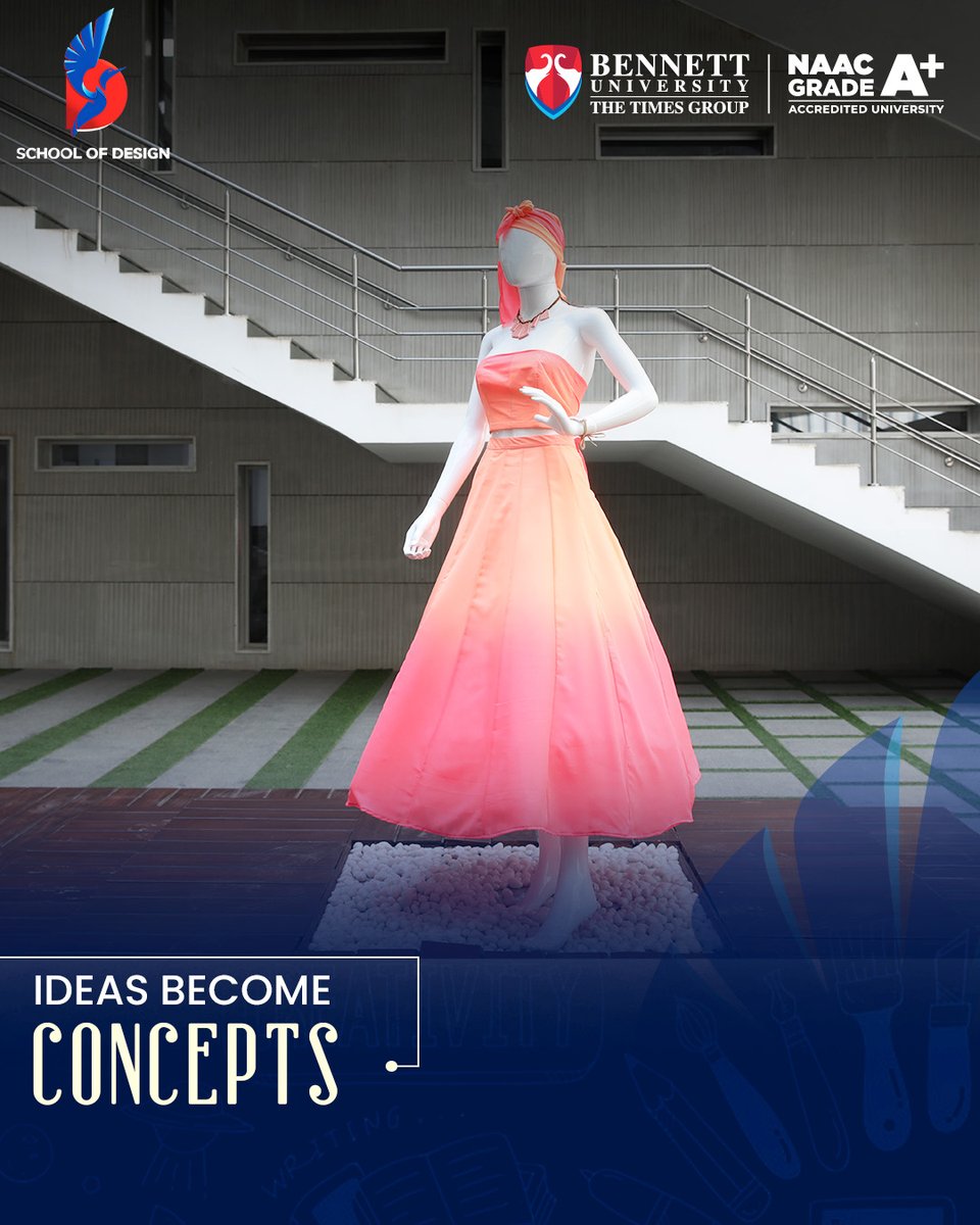 bennettuniv's tweet photo. Creativity isn't just learned, it's experienced.
At Bennett University's School of Design, you'll challenge ideas, experiment with new perspectives, and create work that reflects your unique vision.

Round 5 Admissions are now open.
Apply Now: https://t.co/DX5f3XZoVW

#BU https://t.co/dx7DKMe8W7