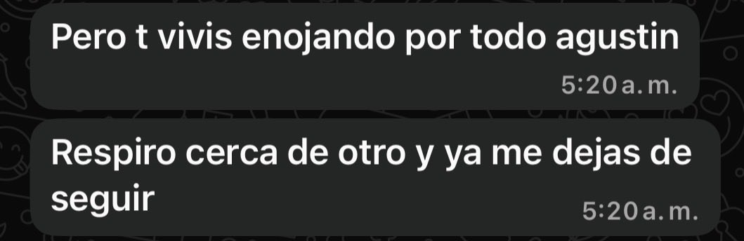 sugus912's tweet photo. se hacen las locas por twitter y despues te tiran esta https://t.co/rXgP9XKMpf