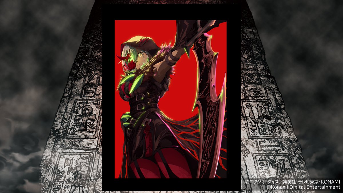 YuGiOh_OCG_INFO's tweet photo. ||◤
　#遊戯王OCGタイムズ 配信中❗️
　　　　　　　　　　　　　　 ◢||

◤プロモーションショートアニメシリーズ
𝐘𝐮-𝐆𝐢-𝐎𝐡! 𝐂𝐀𝐑𝐃 𝐆𝐀𝐌𝐄 𝐓𝐇𝐄 𝐂𝐇𝐑𝐎𝐍𝐈𝐂𝐋𝐄𝐒◢

••Ж----------
#遊戯王クロニクルズ
　 罪宝狩りの悪魔
　　　　----------Ж••

#遊戯王OCGモンスター設定画
とCVを務める声優をご紹介！

ディアベルスター CV.瀬戸麻沙美
ディアベルゼ CV.上田麗奈

🎦OCGタイムズ YouTube ご視聴ページ
https://t.co/I5l6xsN6tD

🎦OCGタイムズ Twitch ご視聴ページ
https://t.co/lkwHi05EYG