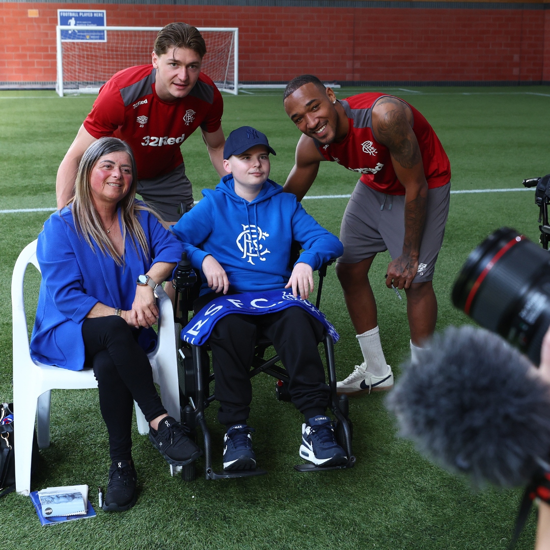 Rangers Charity Foundation tweet media