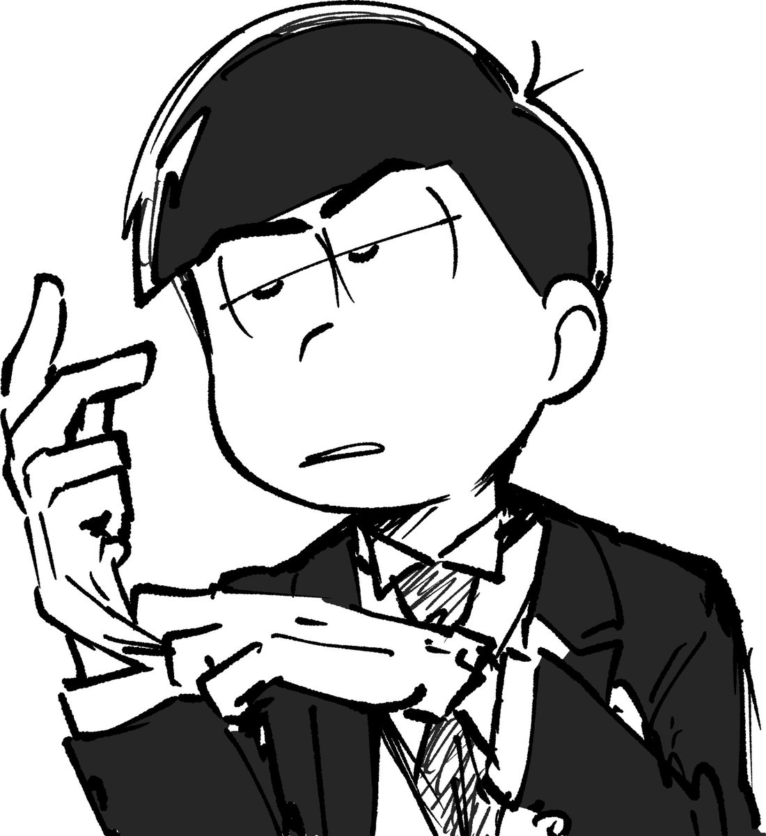 matsubiglove's tweet photo. 連日推し◯どで働いてそろそろだるいなとおもってそうな執事次男 https://t.co/lqZjPck7x4