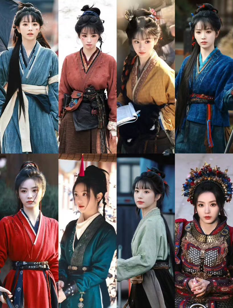 luvutianxiwei's tweet photo. #TianXiwei’s costumes from the dramas New Life Begins, Romance on the Farm, Moonlit Reunion, and Pursuit of Jade. 😍 https://t.co/QrsXxYiTMC