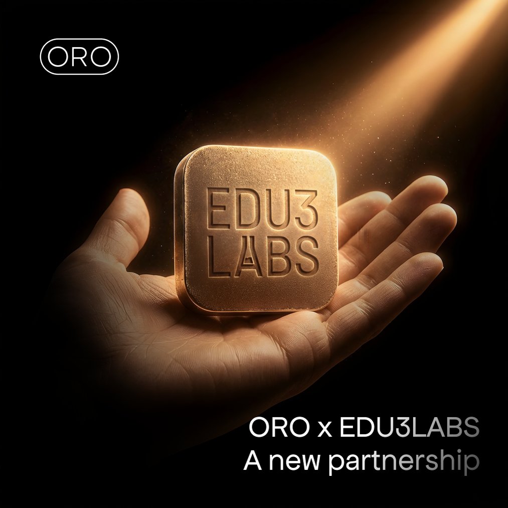 Ask_ORO's tweet photo. ORO x @Edu3Labs

Edu3Labs has built the deepest trading and defi curriculum in crypto. 5M+ users, 200K+ community members, and 211 modules covering everything from technical analysis to onchain finance.

ORO is partnering with Edu3Labs to bring clarity to everyone who has ever learned about defi but did not know where to start.