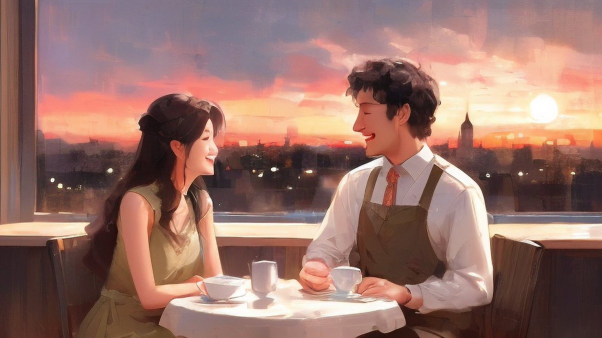Vintage_Electro's tweet photo. Just enjoying the quiet sunset with a cold iced coffee—this is the perfect mid-week reset https://t.co/zKtdNIYpjf