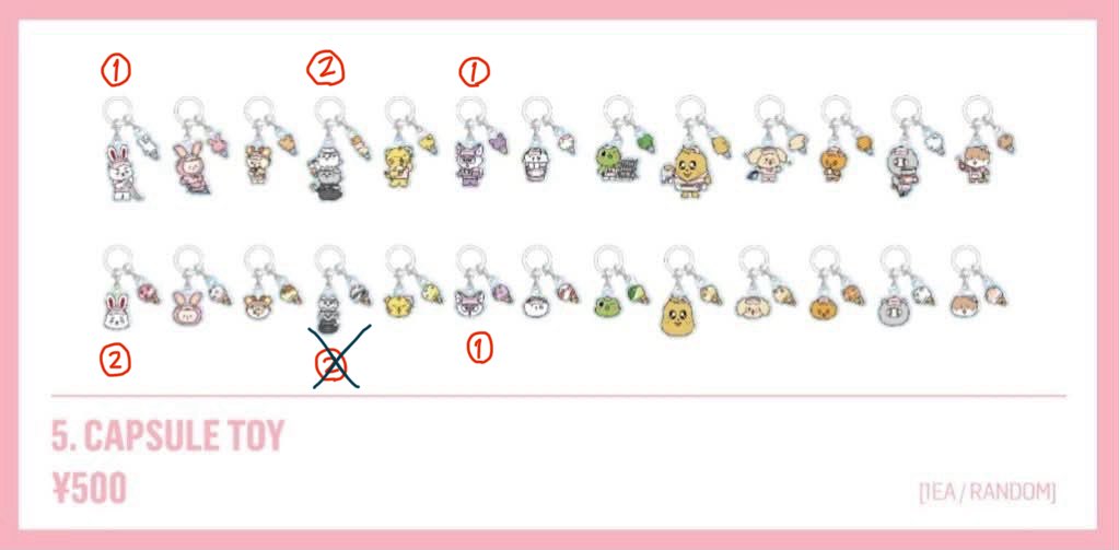 juoO610's tweet photo. MINITEEN ミニティーン カプセルトイ
ポップアップ POPUP 交換

譲) ジョシュア シャスミ THE8 ディパリ ミンギュ キムジャ ドギョム ドア バーノン ノンバ ディノ チャンダリ

求)数字分 エスクプス > ジュン ウォヌ

郵送交換orヤフフリ交換
🐶は🍒顔のみ可能
お声掛けください🙇🏻‍♀️ https://t.co/IEcCzmssYa