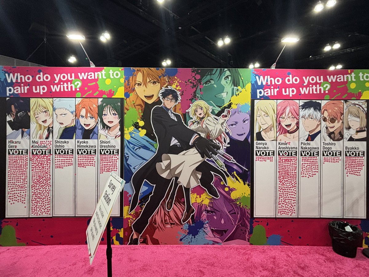 marritoxi_PR's tweet photo. ／
　TVアニメ『#マリッジトキシン』
　Anime Expo 2026
　オフィシャルレポートが到着！
　#AX2026
＼

ステージに石谷春貴さん、若山詩音さん、
堀 元宣 監督、制作陣が登壇し、
来場者から大歓声が沸き起こりました！

堀 元宣 監督から制作秘話が語られ、
「ハムたちが可愛すぎる！」と
お気に入りシーンの振り返ったり、
下呂役・石谷さんの熱い芝居を
大絶賛する一幕も✨

終盤には、若山さんから「城崎メイへの
たくさんの愛が本当に嬉しい」と
世界中のファンへ感謝が贈られ、
大盛況のまま幕を閉じました。

2027年1月より第2期放送決定！
ますます盛り上がりをみせる本作に
ぜひご期待ください！
