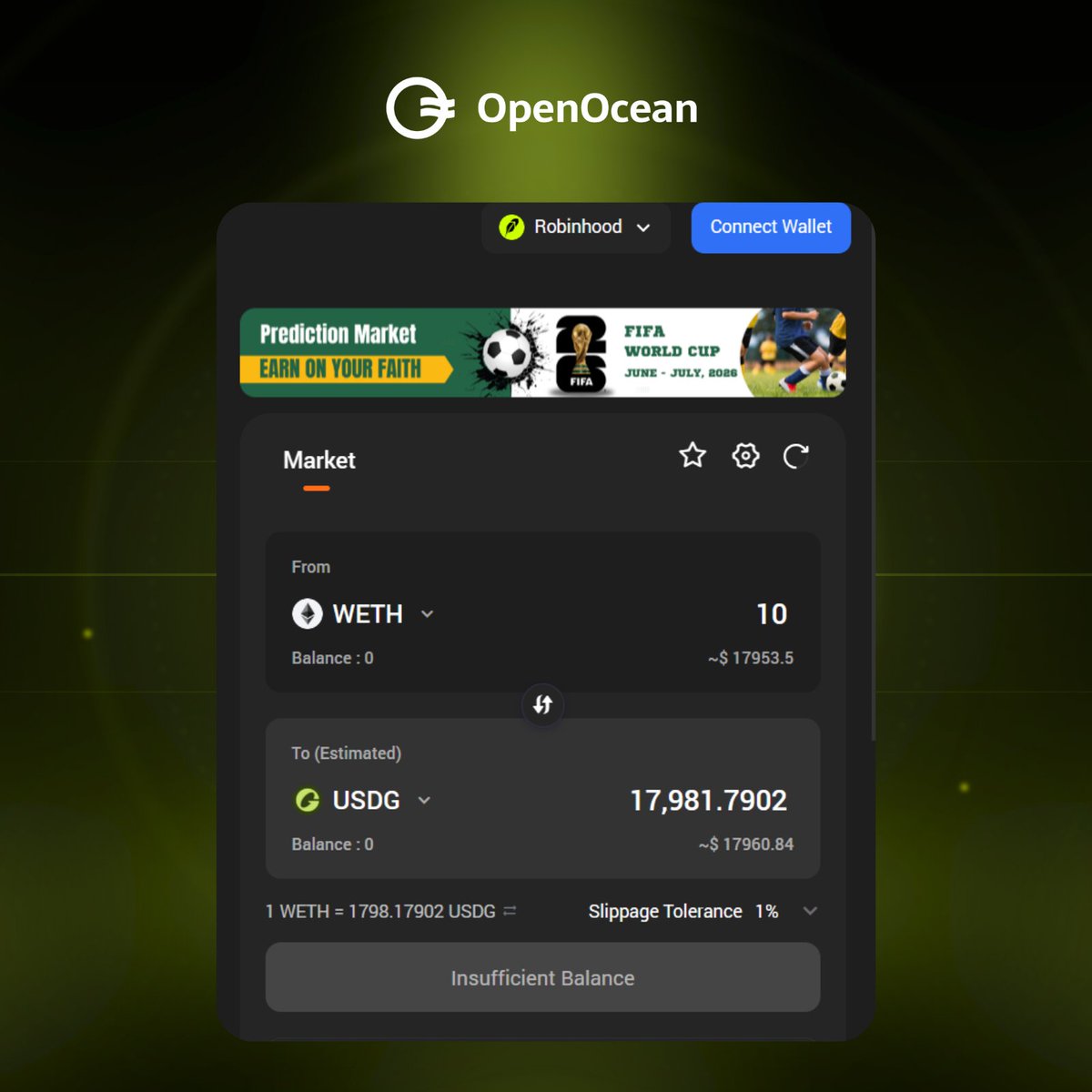 OpenOcean - An EVM + Solana DeFi Aggregator tweet media