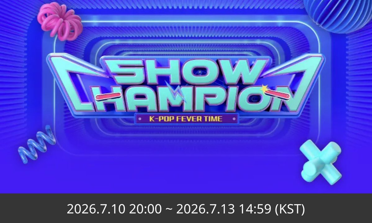 nanohana0_0's tweet photo. ■7/13 14:59まで🩷⇢🎫

Ruby🩷をSHOW CHAMPION(ｼｮｰﾁｬﾝ)の投票券🎫に交換できる期間になりました。期限を迎えるRubyは投票券に交換する事で年末(26/12/31)まで使用可能になります。

✔︎ルーレットで貯めたRubyの使用期限を確認してください👀

https://t.co/ao7CVdOX4W https://t.co/V1GcI9iw8k