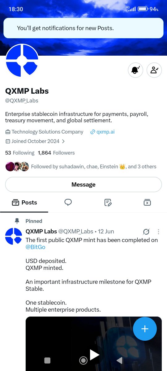 I6QUTE's tweet photo. @ScottLEOWarrior @QXMP_Labs Follow the legend 🚀🚀 https://t.co/4EeN19pxrJ