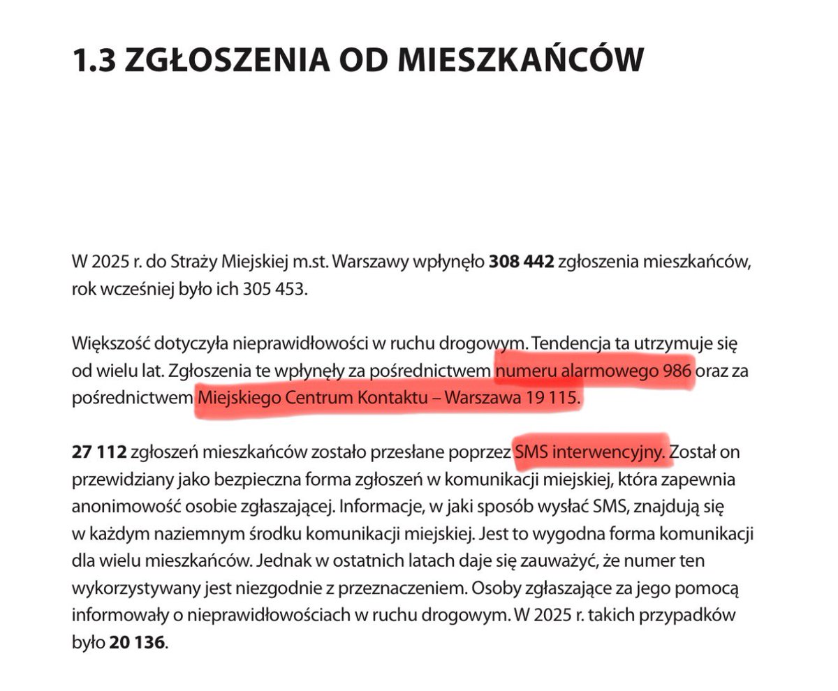 Stop_Cham_W_wa's tweet photo. Straż Miejska w @warszawa wydała 2️⃣0️⃣ 0️⃣0️⃣0️⃣ 0️⃣0️⃣0️⃣ ZŁOTYCH na platformę, przez którą mieszkańcy mogą przesyłać zgłoszenia. Platforma ruszyła w 2023 r. 

W raporcie @SMWarszawa za 2025 r. Straż Miejska wymieniła źródła otrzymywanych zgłoszeń. Wśród nich nie ma platformy za 20 milionów złotych. 

Wydano DWADZIEŚCIA MILIONÓW ZŁOTYCH na portal do przesyłania zgłoszeń przez mieszkańców, przez który nikt nic nie zgłasza? Czy o co chodzi? 

@trzaskowski_ @TomaszMencina @TomaszSybilski