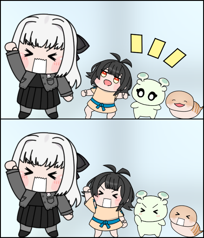 tyon0w0's tweet photo. 一緒に!! https://t.co/vvIJhGgoB9