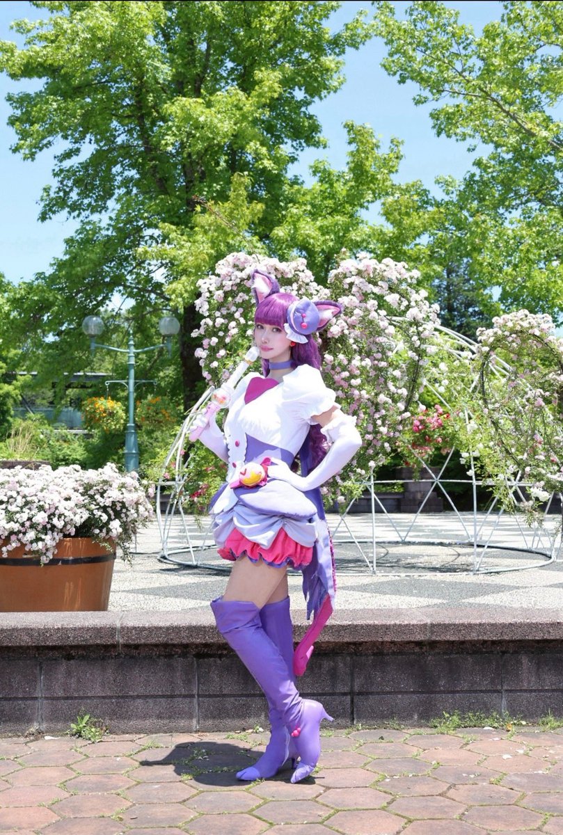 Pink_rose26's tweet photo. コスプレ

キラキラ☆プリキュアアラモード

キュアマカロン

💜━━━━━━━━━━━━━━━━━━━━

         キュアマカロン、できあがり！

━━━━━━━━━━━━━━━━━━━━💜

カメラマン様…大地さん
@daichi56564649 

いつも素敵に撮って下さり本当にありがとうございます✨ https://t.co/4ds1MTHGw2