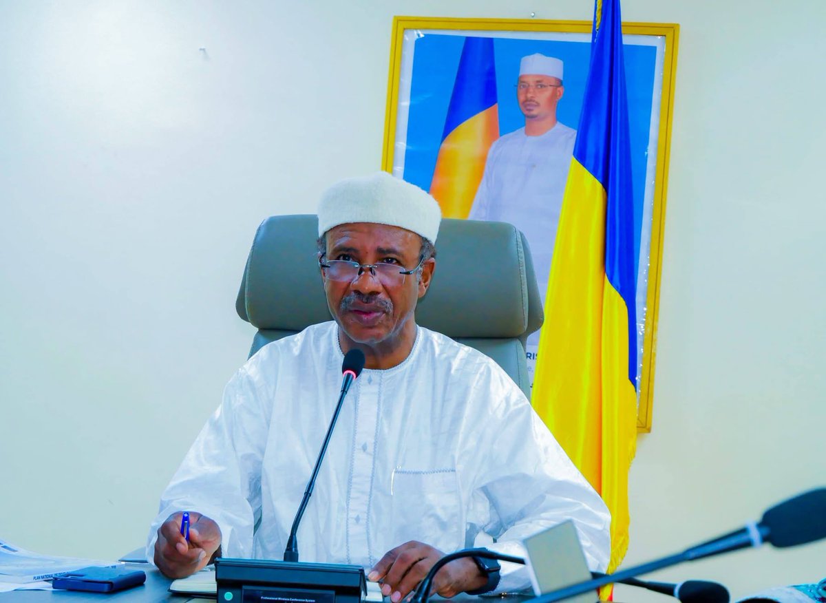 OmsTchad's tweet photo. Le 8/07/2026, une délégation conjointe #OMS, #HCR et #SFI, conduite par M.Raouf Mazou, a été reçue par le @SanteTchad. 
Objectif : renforcer la réponse à la crise humanitaire dans l'Est du Tchad &amp; mobiliser davantage de ressources pour les réfugiés &amp; les communautés hôtes. #Chad https://t.co/0iT1s59Ybg