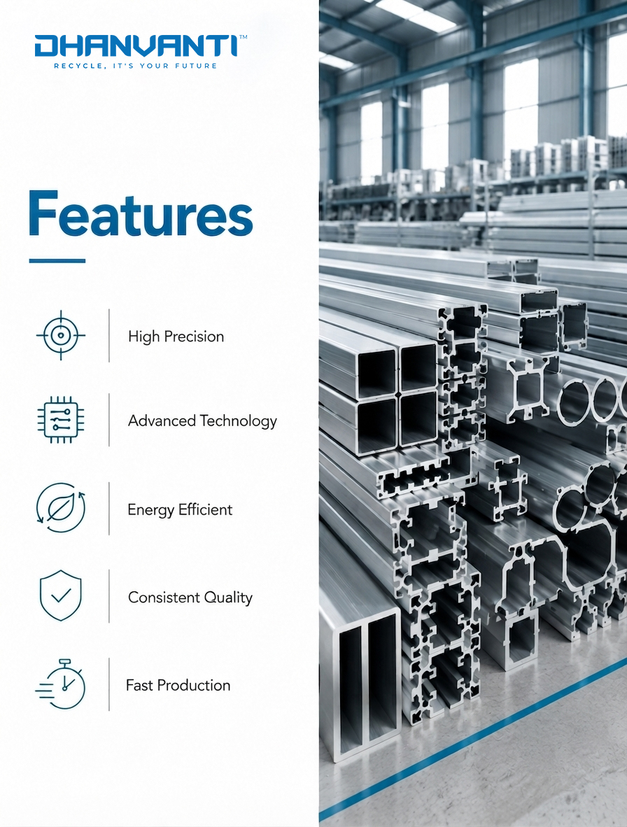 dhanvanti_eng's tweet photo. Precision starts with the right #Technology.

From #AluminiumScrap to high-performance #ExtrusionProfiles, every stage of the process is #Engineered for efficiency, accuracy, and consistent quality. 

#DhanvantiEngineering Pvt. Ltd.
♻️ #Recycle, It's your Future. https://t.co/xan9bcVK99