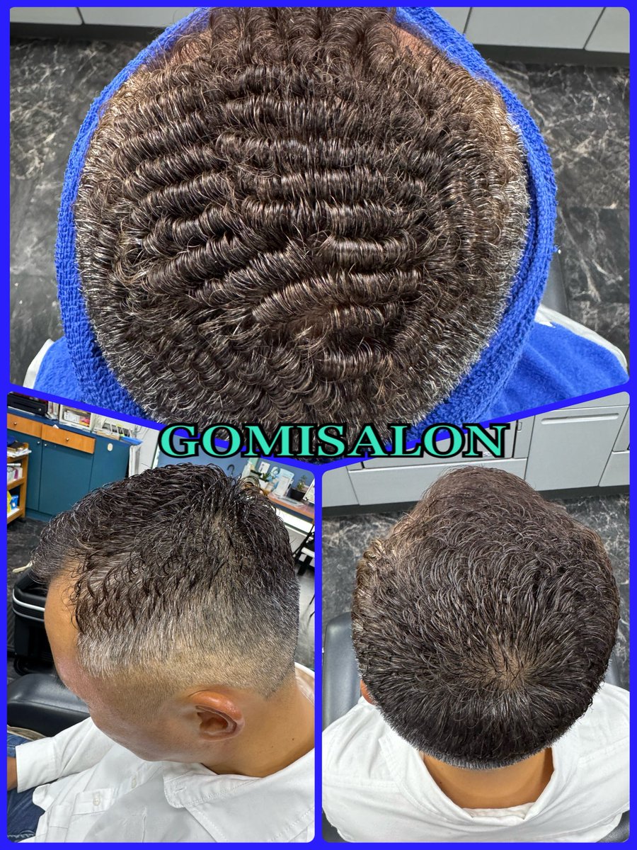 gomisalon's tweet photo. パンチパーマ8㎜・6㎜  濡れパン | ヘアーサロン五味　天然100％国　AGA増毛クリニックと提携店
https://t.co/OiZQ9SoO17
#Amebaブログ #アメブロ https://t.co/xMEJJXK3WI