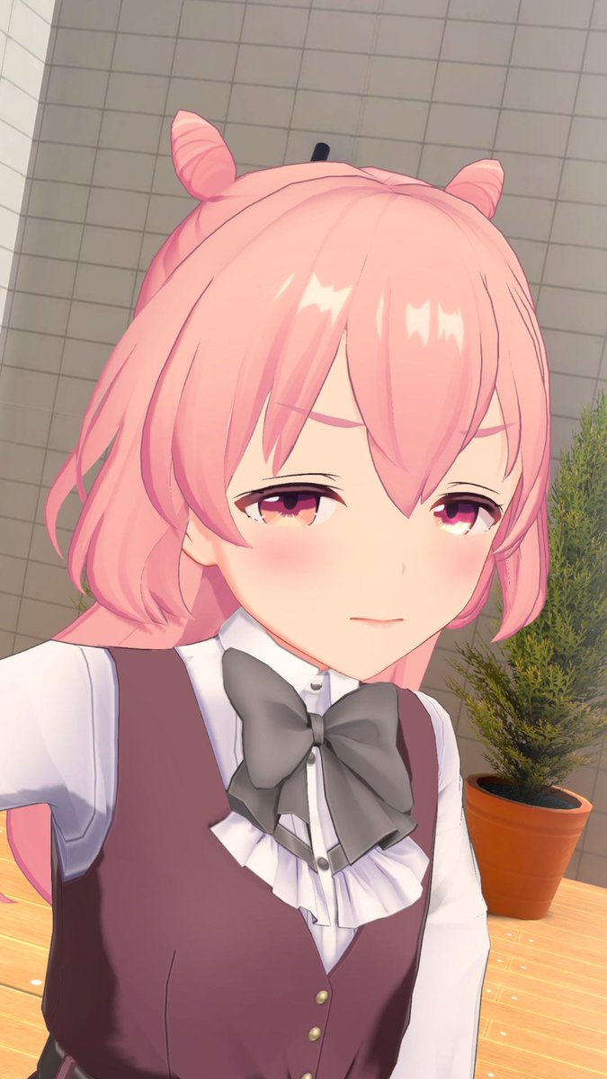 LN_SoD's tweet photo. 反抗期なこころ
「私のプリンに触れるな、触れたらコレ(こころパンチの刑)だぞ？」 https://t.co/Y93TNaxjpy