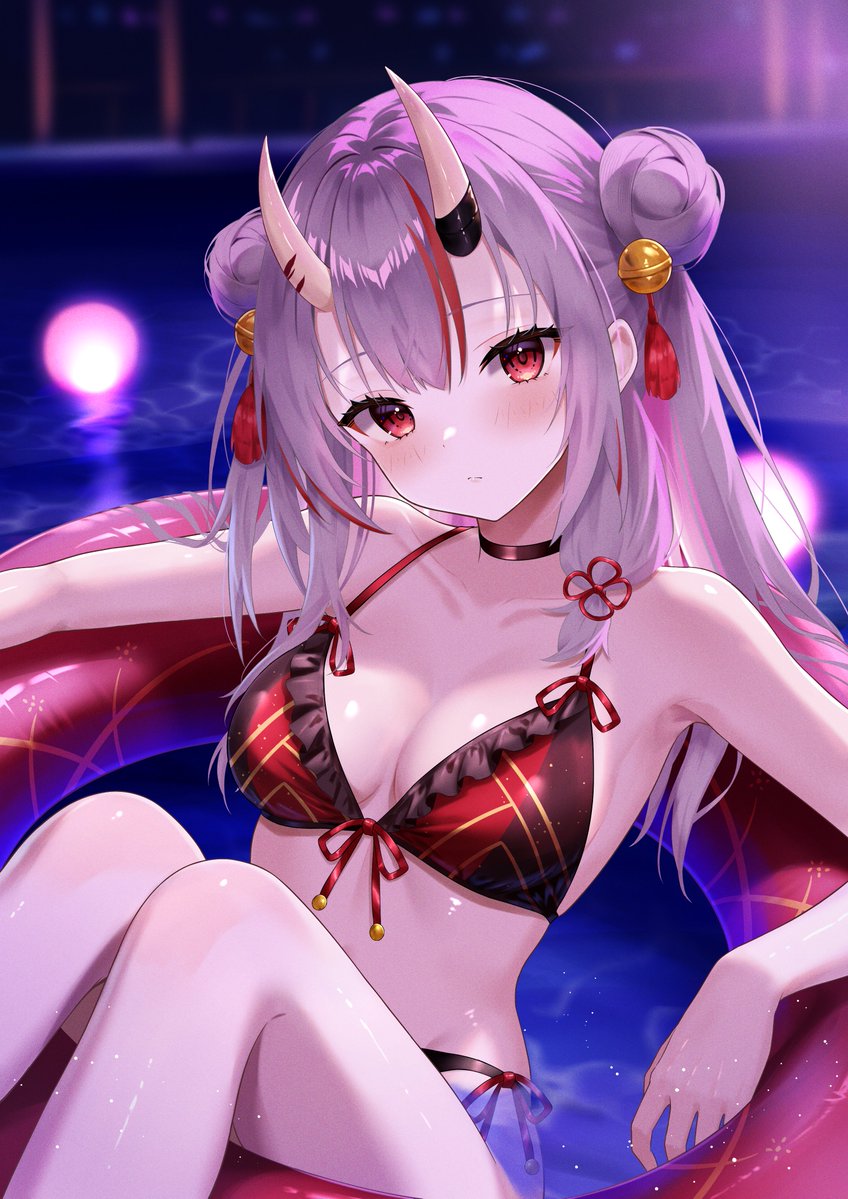 TELUscarlet's tweet photo. 「まだ帰りたくない余…」

＃百鬼絵巻 https://t.co/mRsHgb5i87
