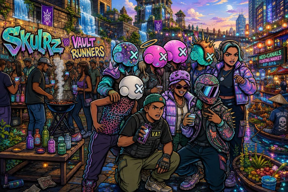 Katunez's tweet photo. My Second Entry: Built for Legends. Painted with Imagination. Skulrz × Vault Runners. 🎨💎
@jamesjoladep_ @Aaliyah_mila5 @keilanikakalia
Lfffg guys 🔥
Thank you so much Legends @skulrzworld @VaultRunners
#SkulRz #VRunners https://t.co/7VWDQuB489