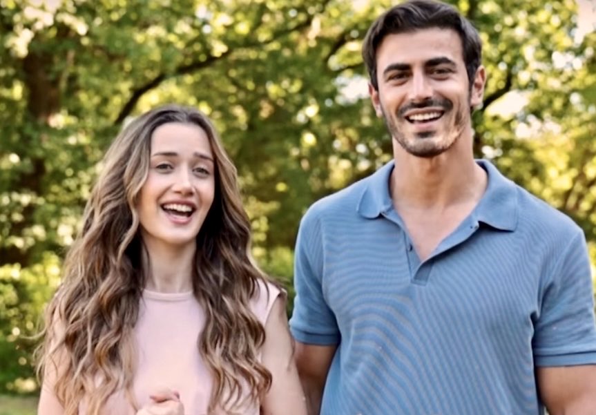 jelevision's tweet photo. mercan and ateş having a baby and demet and cemal getting married… what a win for fans who adore both couples ❤️

#merteş • #cemet • #arafta https://t.co/hhnjoJJBr2