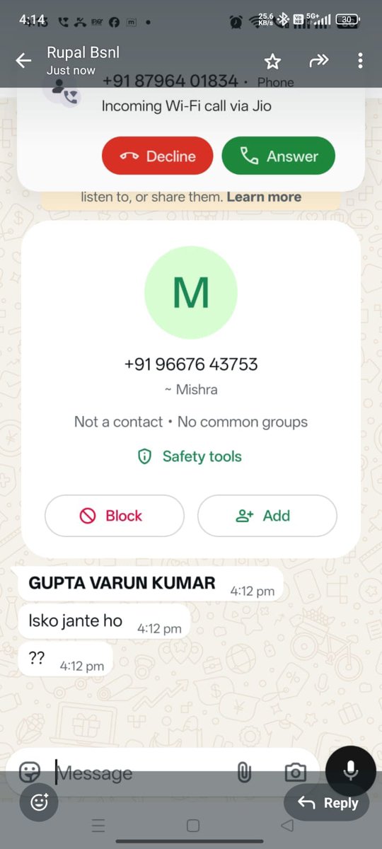 Mamta7046's tweet photo. @Stashfin Your agent (9667643753) is continuously calling my wife and demanding payment, while I have not received any calls or messages directly. Harassing family members for recovery is unacceptable and against RBI guidelines. Kindly stop this immediately. https://t.co/BEHPOIes8F