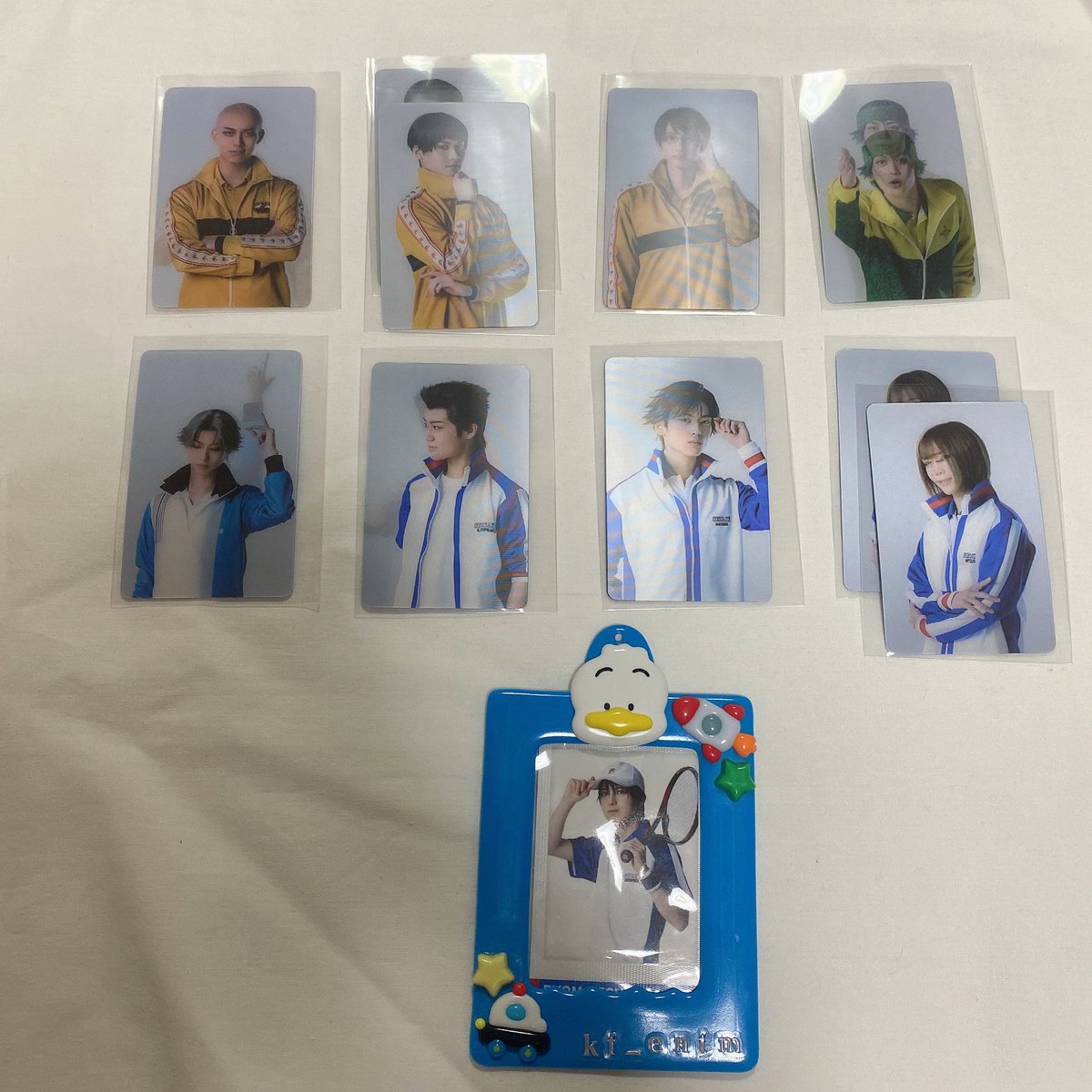 kf_entm's tweet photo. 【交換】テニスの王子様 テニミュ 全国立海 全立 青学 立海 ランダムレンチキュラーカード

譲: 一氏 ジャッカル 柳(2) 柳生 跡部 桃城 手塚 不二(2)

求: 越前 >>> 切原

郵送のみ、1〜可能
お気軽にお声掛けください https://t.co/OVCoWAYhpm