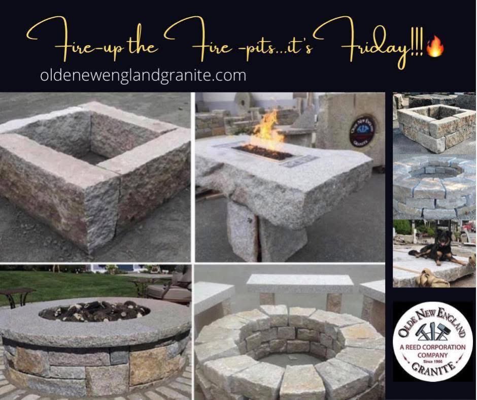 OLDENEGRANITE's tweet photo. Fire-up the fire-pits tonight…it’s Friday!🔥
https://t.co/Pi1SkNBnlZ
#GraniteSuperstore #firepits #firepitfriday #reclaimedgranite #Antiquegranite #OldeNewEnglandGranite #Friday https://t.co/xoukGXCVff