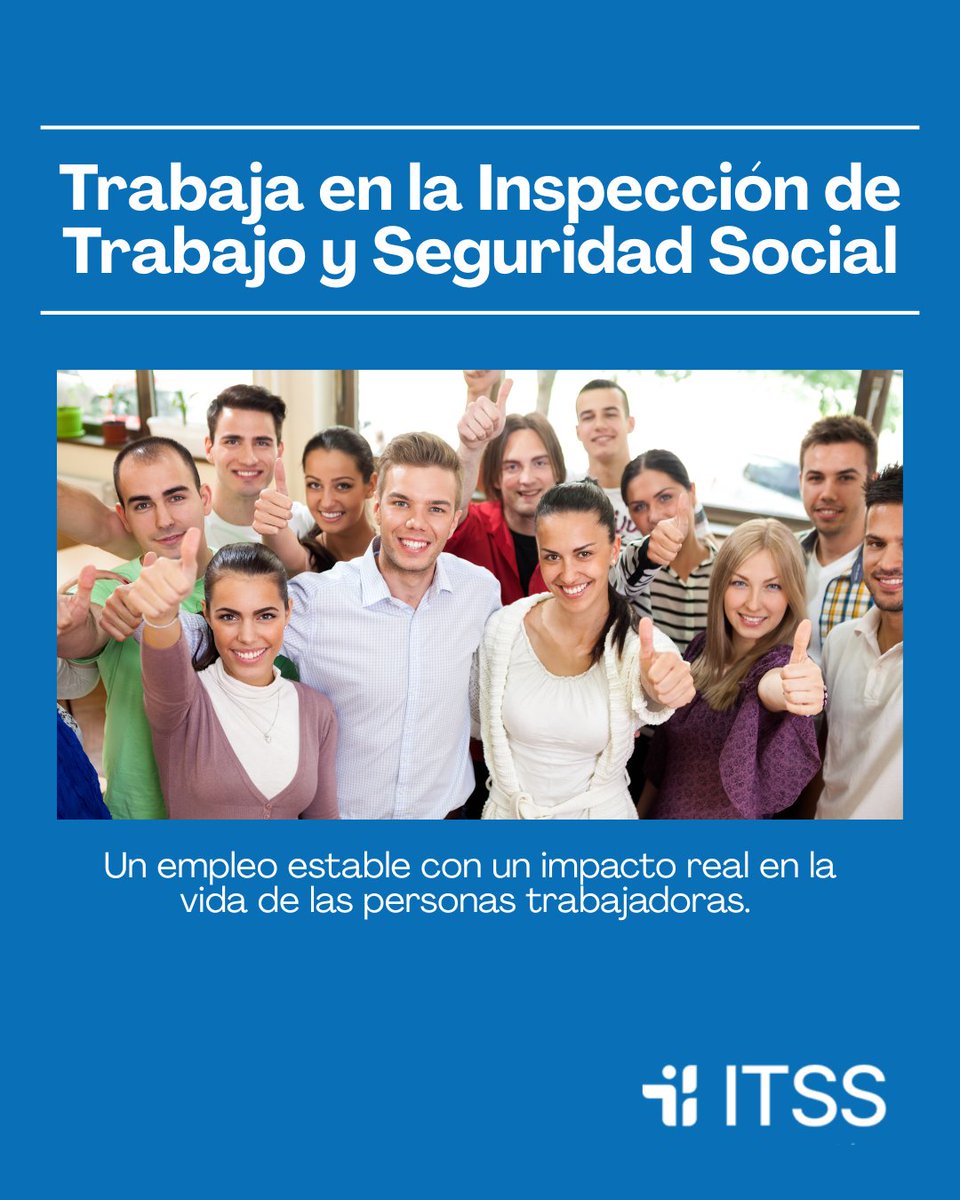 ITSS_INSPECCION's tweet photo. 🚀Nuestras oposiciones pueden ser el comienzo de una carrera llena de oportunidades y servicio público.

👉 El momento de empezar puede ser ahora.
 
 💶 Y si necesitas un impulso para empezar, nuestras becas para opositores siguen abiertas.
https://t.co/FuVEa2veoa https://t.co/SZDQKCIxqL