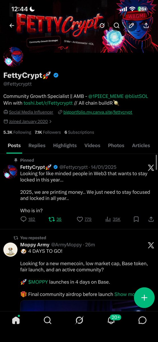 FettyCrypt🚀 tweet media