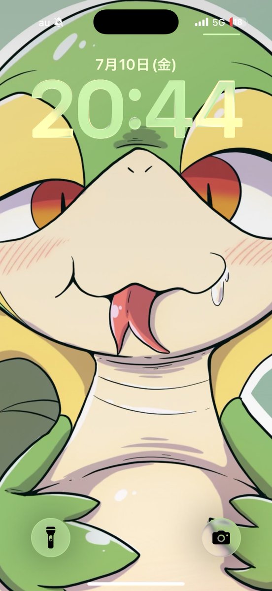 nemomo_san's tweet photo. しゅき過ぎてロック画面にしちゃう🐍 https://t.co/Zy4fCfFTtT