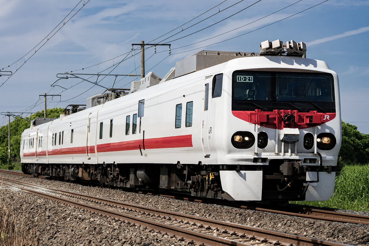 LightOut_Jh's tweet photo. 2026.07.08
キヤE193系 East i-D
大湊,青い森鉄道線検測

2026.07.10
E491系 East i-E+マヤ50 5001
中央本線検測 https://t.co/ErFXZO1nxX