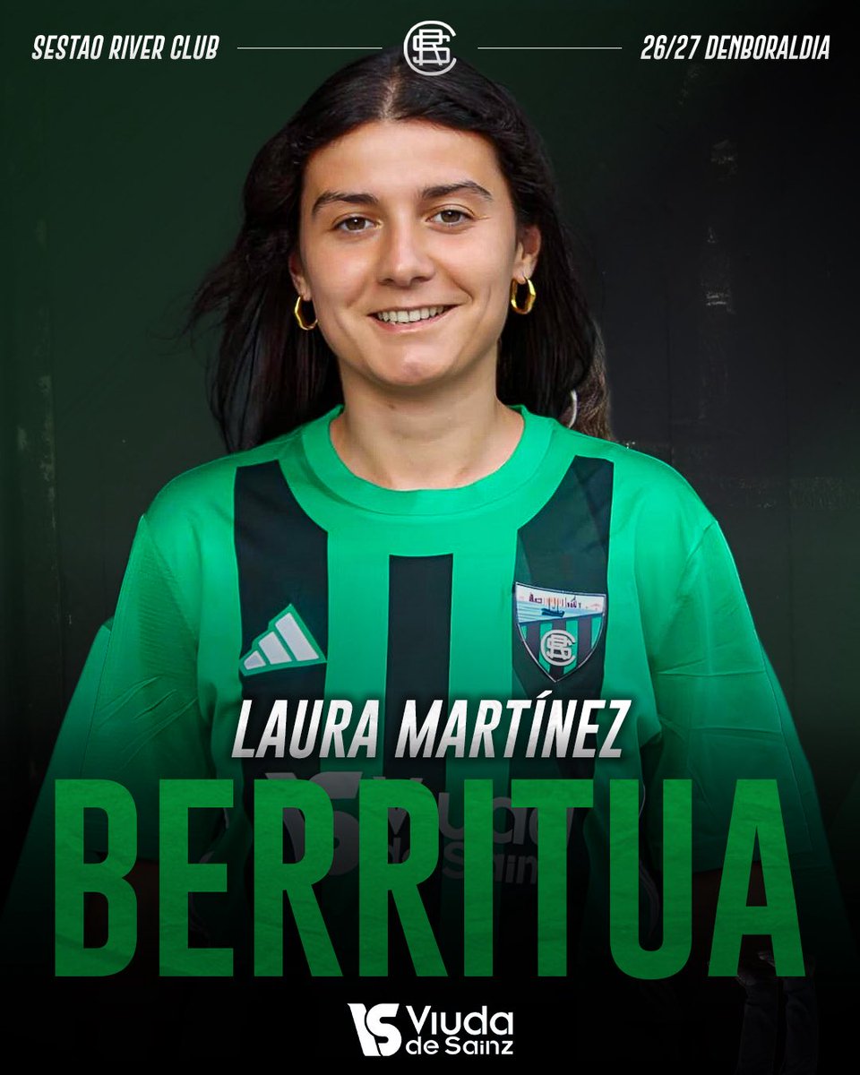 SestaoRCNeskak's tweet photo. 𝗖𝗢𝗠𝗨𝗡𝗜𝗖𝗔𝗗𝗢 𝗢𝗙𝗜𝗖𝗜𝗔𝗟 |  Laura Martínez 

Laura Martínez sigue en el equipo y cumplirá su segunda temporada en Sestao.

#GoazenRiver https://t.co/4MfK81OkLH