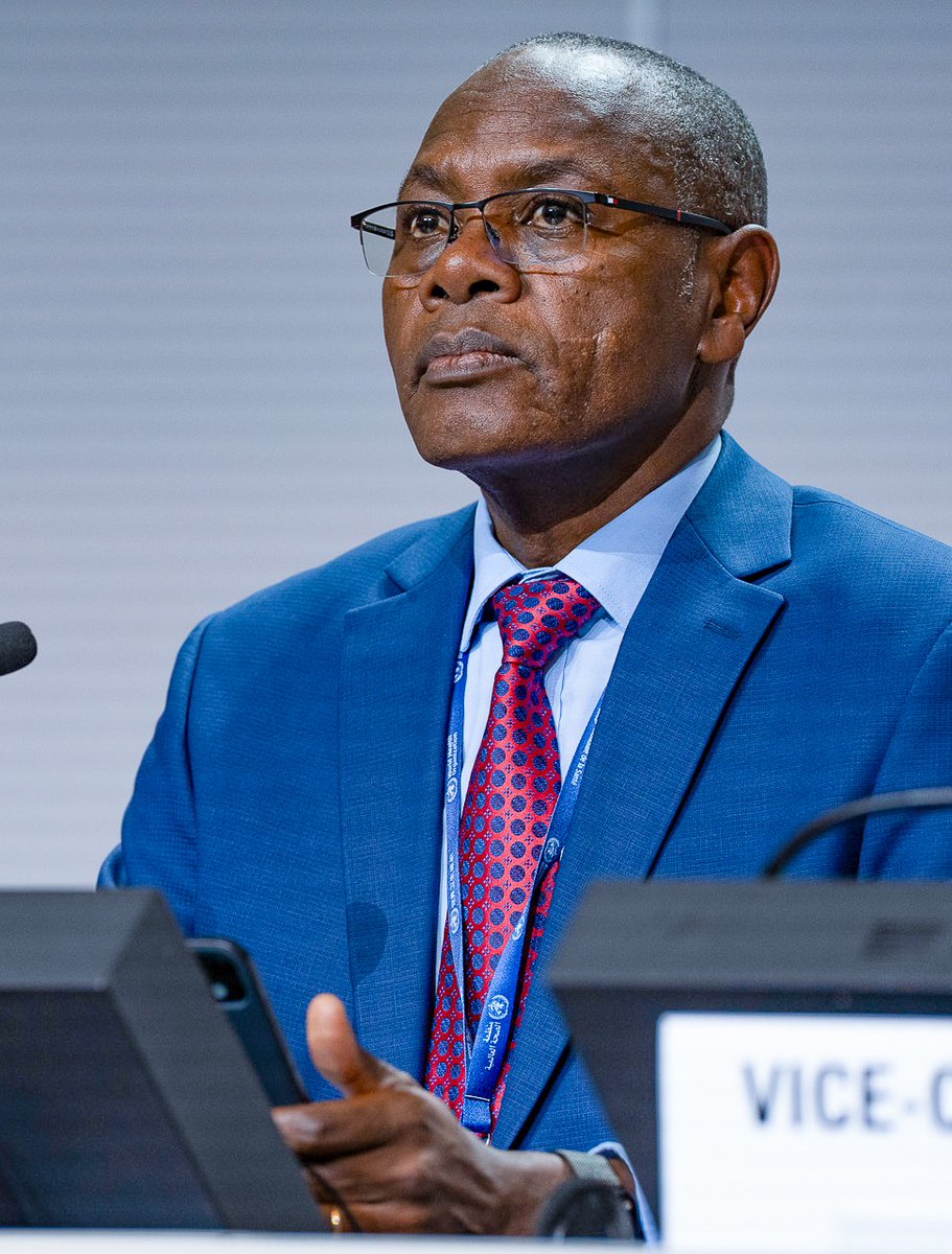 KEBS_ke's tweet photo. KENYA SHINES ! 
Congratulations to Dr. Allan Azegele on his re-election as Chair of the Codex Alimentarius Commission (CAC) at the ongoing 49th Session of the Commission (CAC49) in Geneva, Switzerland. This distinguished achievement reflects the immense confidence and trust placed in Dr. Azegele by the international Codex community and stands as a testament to his exemplary leadership, dedication, and unwavering commitment to advancing global food safety and fair trade practices. The KEBS team was led by Managing Director Esther Ngari EBS. As Kenya continues to play a leading role in shaping international food standards, Dr. Azegele's re-election further strengthens the country's position on the global standards landscape and underscores its commitment to protecting consumer health and facilitating safe trade worldwide.
On the sidelines of CAC49, the Managing Director of KEBS paid a courtesy call on H.E. Dr. Fancy Chepkemoi Too, Kenya's Permanent Representative to the United Nations and other International Organizations in Geneva, reaffirming Kenya's commitment to international collaboration in standards development, food safety, and quality infrastructure.
We celebrate this remarkable milestone and wish Dr. Azegele every success as he continues to lead the Commission in driving consensus, innovation, and excellence in the development of international food standards for the benefit of consumers and businesses across the world.  
 #FoodSafety #CodexAlimentarius  ^FMA