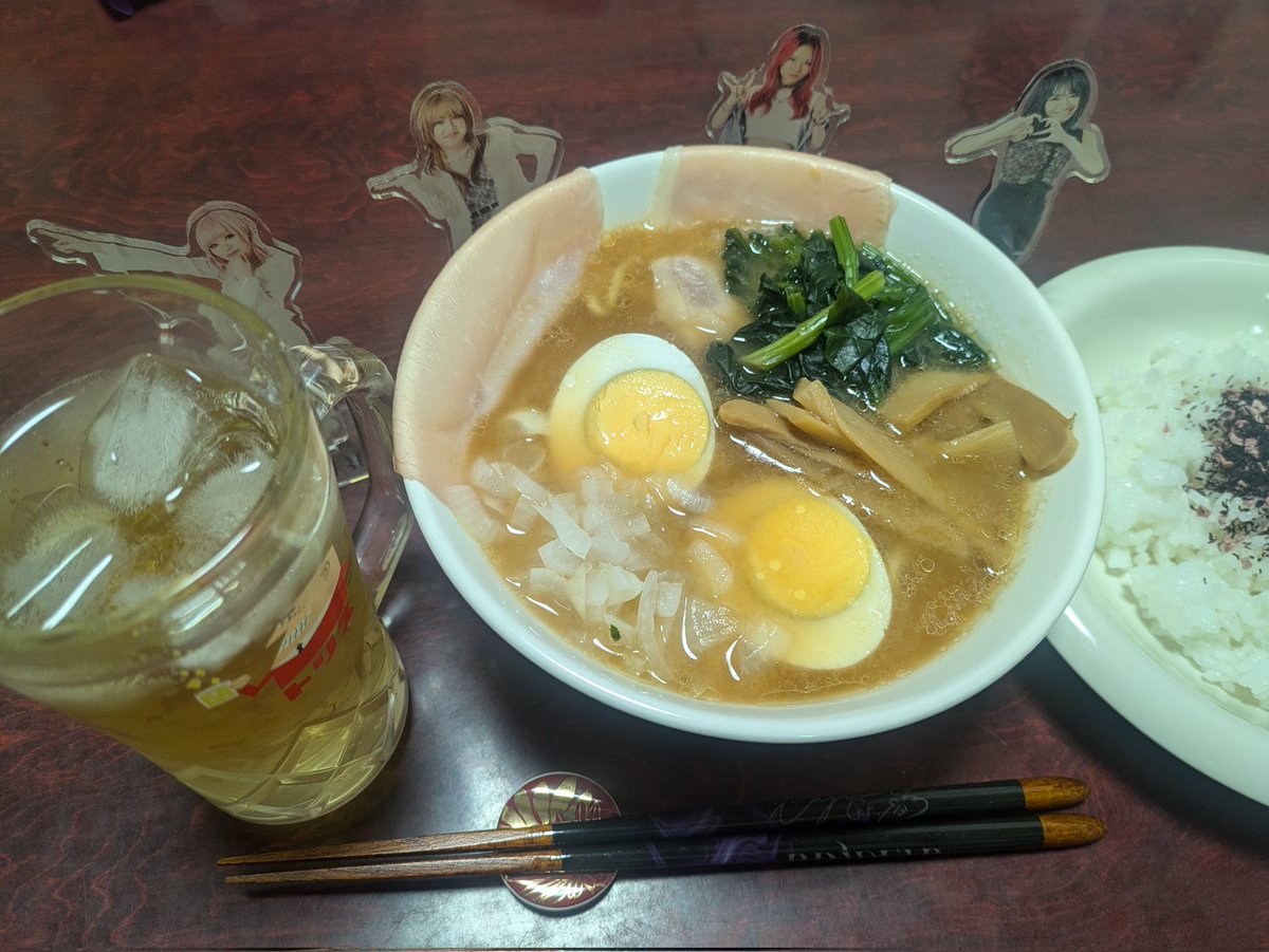 2Takama's tweet photo. 本日の夕飯は自作の豚骨醤油ラーメン🍜
#BRIDEARラーメン部
#BRIDEAR https://t.co/aiYPjeVFfb