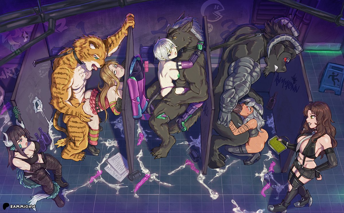 Rammionn's tweet photo. Bathroom party! 🎉🎉

Join my page for more versions! 🔌Link in Bio! https://t.co/LlDNO6PJG0