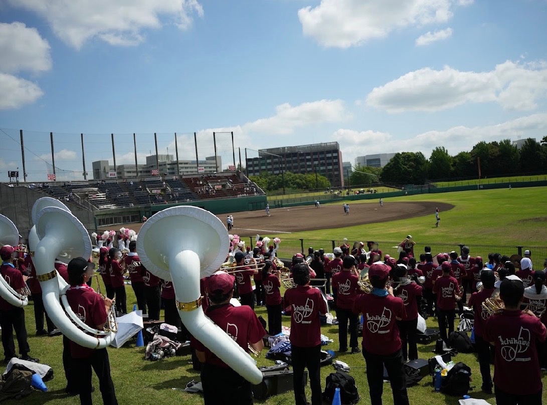IBBC_official's tweet photo. 本日、柏の葉公園野球場にて、夏の高校野球の応援をさせていただきました📣
結果は5対1で勝利しました！野球部の皆さんおめでとうございます✨️
次は14日の第1カッター球場にて、8:45~幕張総合高校との試合の応援に参加する予定です！少しでも力になるよう、精一杯応援させていただきます🔥 https://t.co/TARC3VEcgL