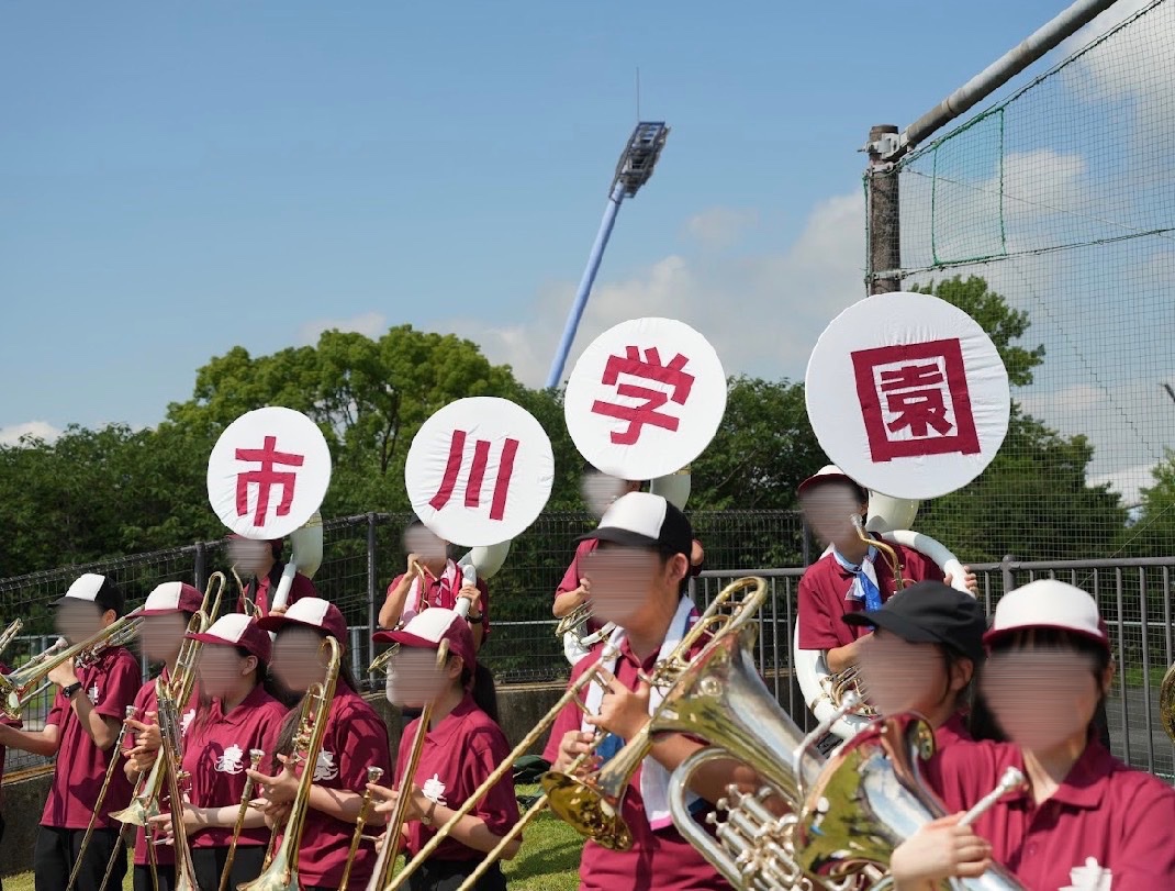 IBBC_official's tweet photo. 本日、柏の葉公園野球場にて、夏の高校野球の応援をさせていただきました📣
結果は5対1で勝利しました！野球部の皆さんおめでとうございます✨️
次は14日の第1カッター球場にて、8:45~幕張総合高校との試合の応援に参加する予定です！少しでも力になるよう、精一杯応援させていただきます🔥 https://t.co/TARC3VEcgL
