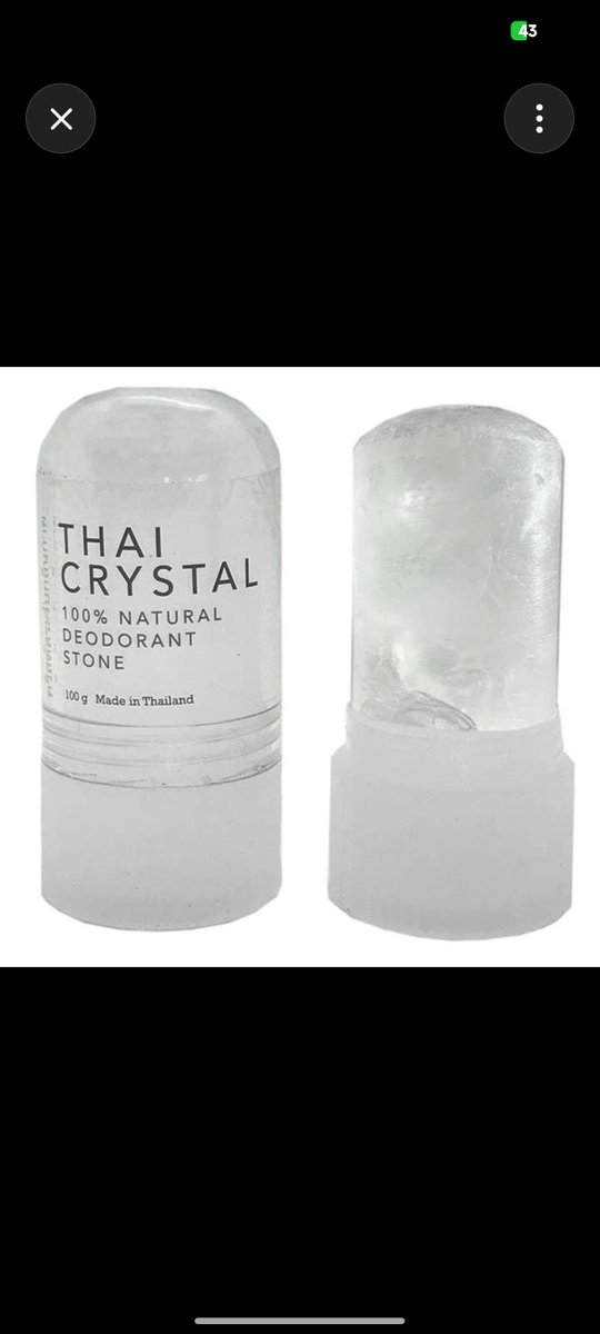 ob556264's tweet photo. @mavihevesss Looks like those Crystal Deodorant https://t.co/0ZdzE8pXom