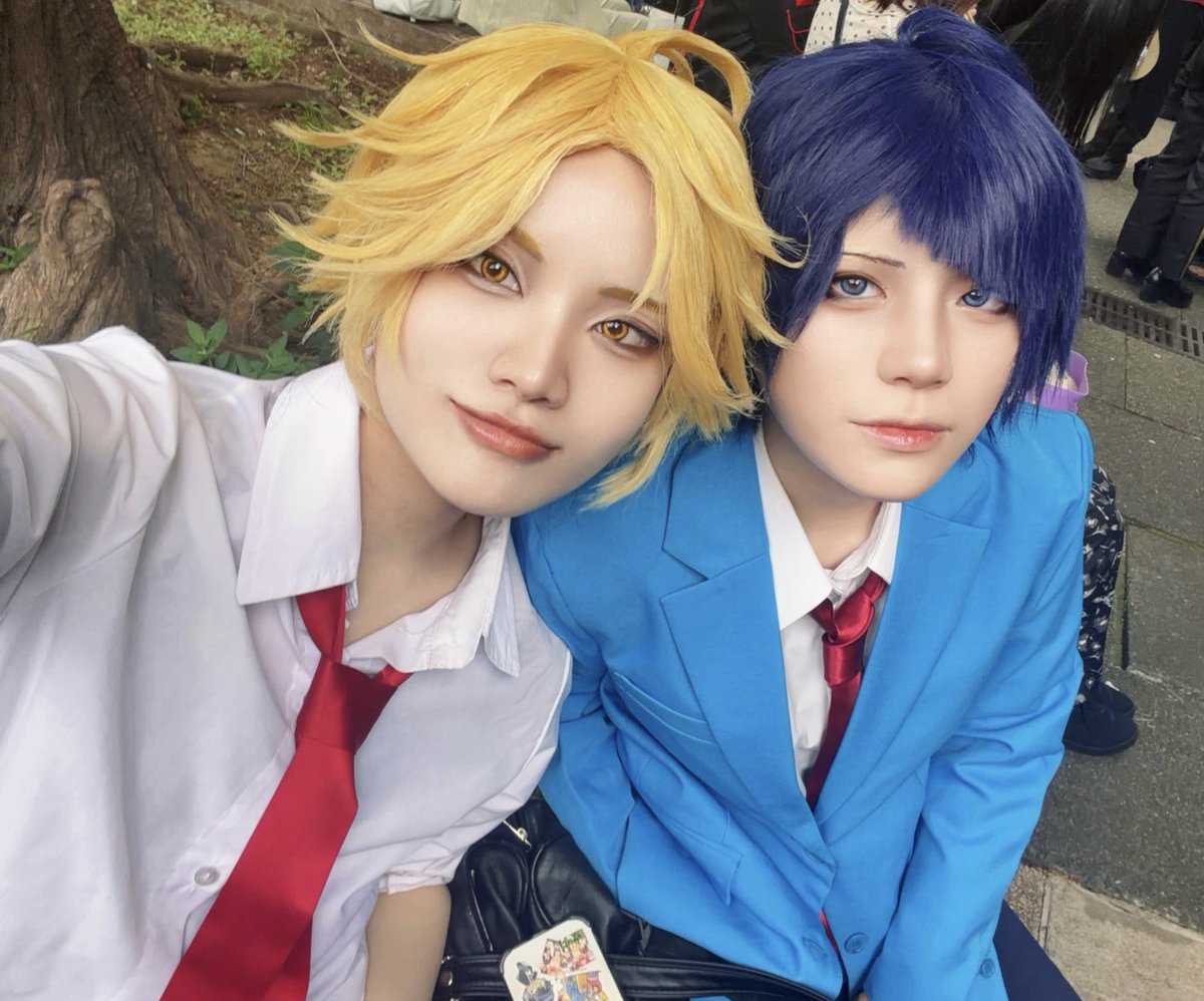 029y_cos's tweet photo. cos.HoneyWorks
ビジネス仲良し?💛💙 https://t.co/M7fF8V0xTQ