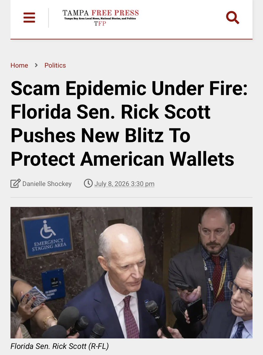 Rick Scott tweet media