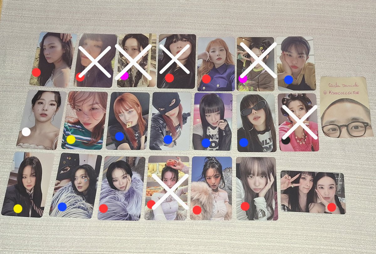ksoocollector's tweet photo. Venda/vendo Seulgi 
Red Velvet 
Sem avarias, valores
🔴40 
🟣45 🟡50
🔵60 ⚫ 90 ⚪ 100 
Todos com frete incluso
 Feedbacks no fixado https://t.co/hHCj9bNnO4