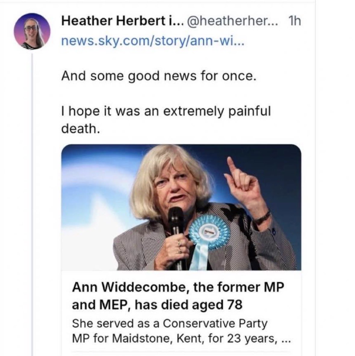 TheFreds's tweet photo. From the same people who celebrated the death of Charlie Kirk?  🤬 https://t.co/GsXYK5ONUO