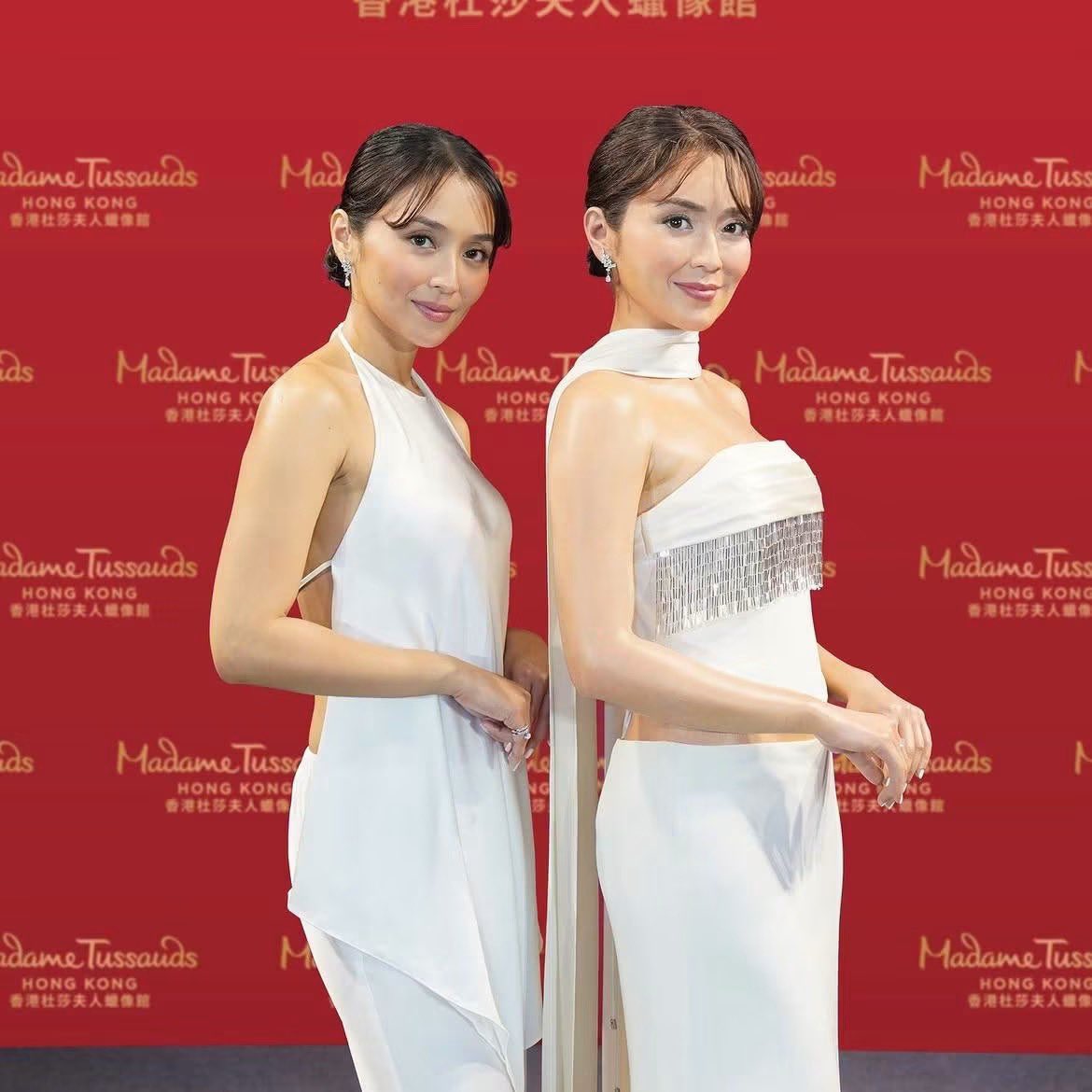 MegaKapamilya's tweet photo. NALITO TALAGA AKO, BES!!! 🤨🧐

Opisyal nang inilabas ng Madame Tussauds ang inaabangang wax figure ni Kathryn Bernardo sa Glorietta. 

Kapansin-pansin ang detalyado at kahanga-hangang pagkakagawa nito na kuhang-kuha ang elegance at charisma ng Box Office Queen.

#MEGAkapamilya #KathrynBernardo