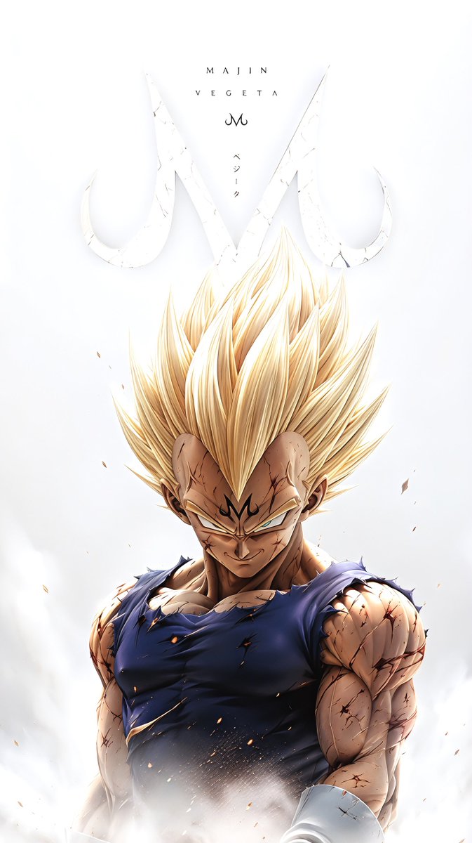 Classisco123's tweet photo. Majin Vegeta https://t.co/w5TyHWwyeD