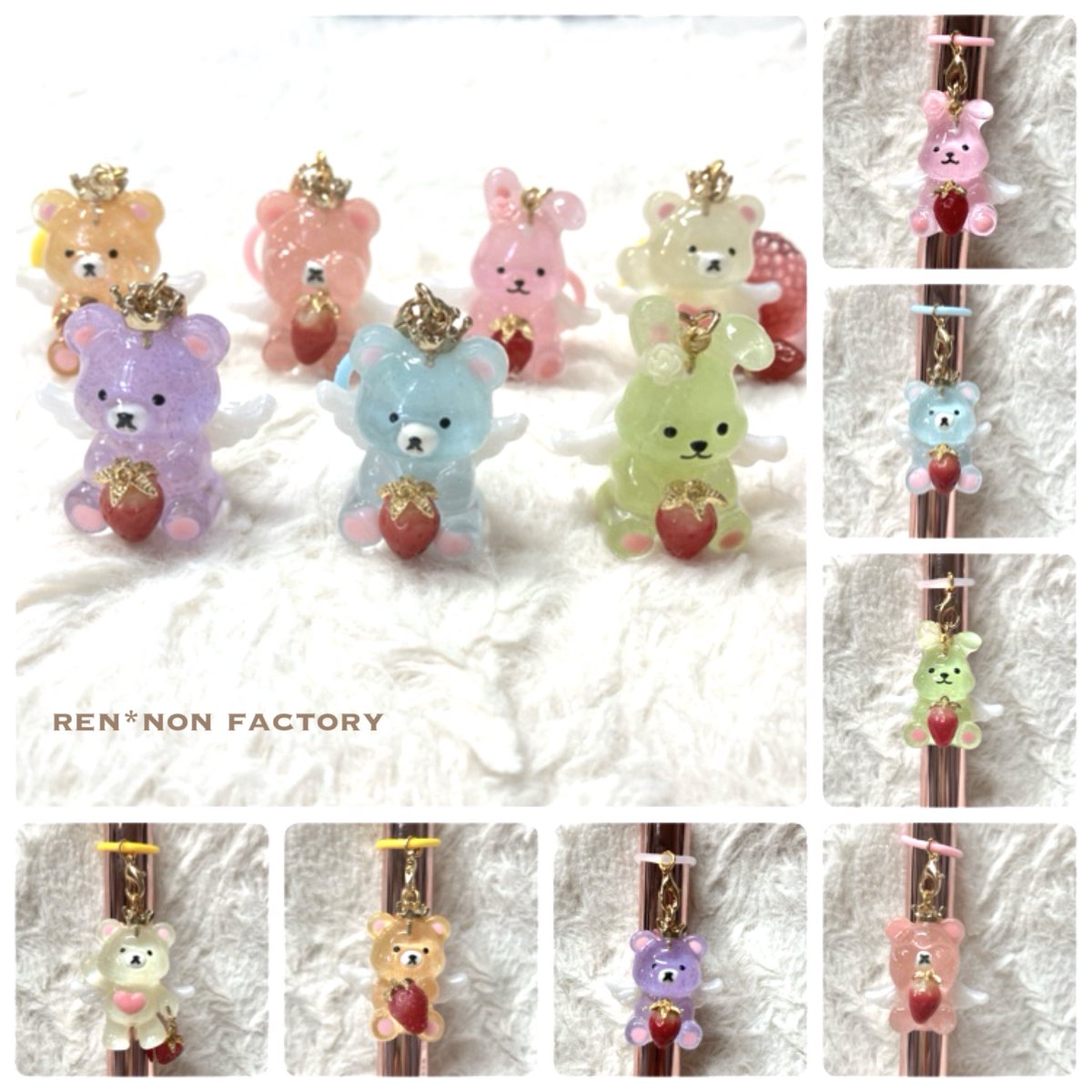 rennon_factory's tweet photo. 推しカラーめじるしアクセサリー

くまさんandうさぎさん🧸🐰

#ハンドメイド好きさんと繋がりたい https://t.co/uE9bfI6sh8