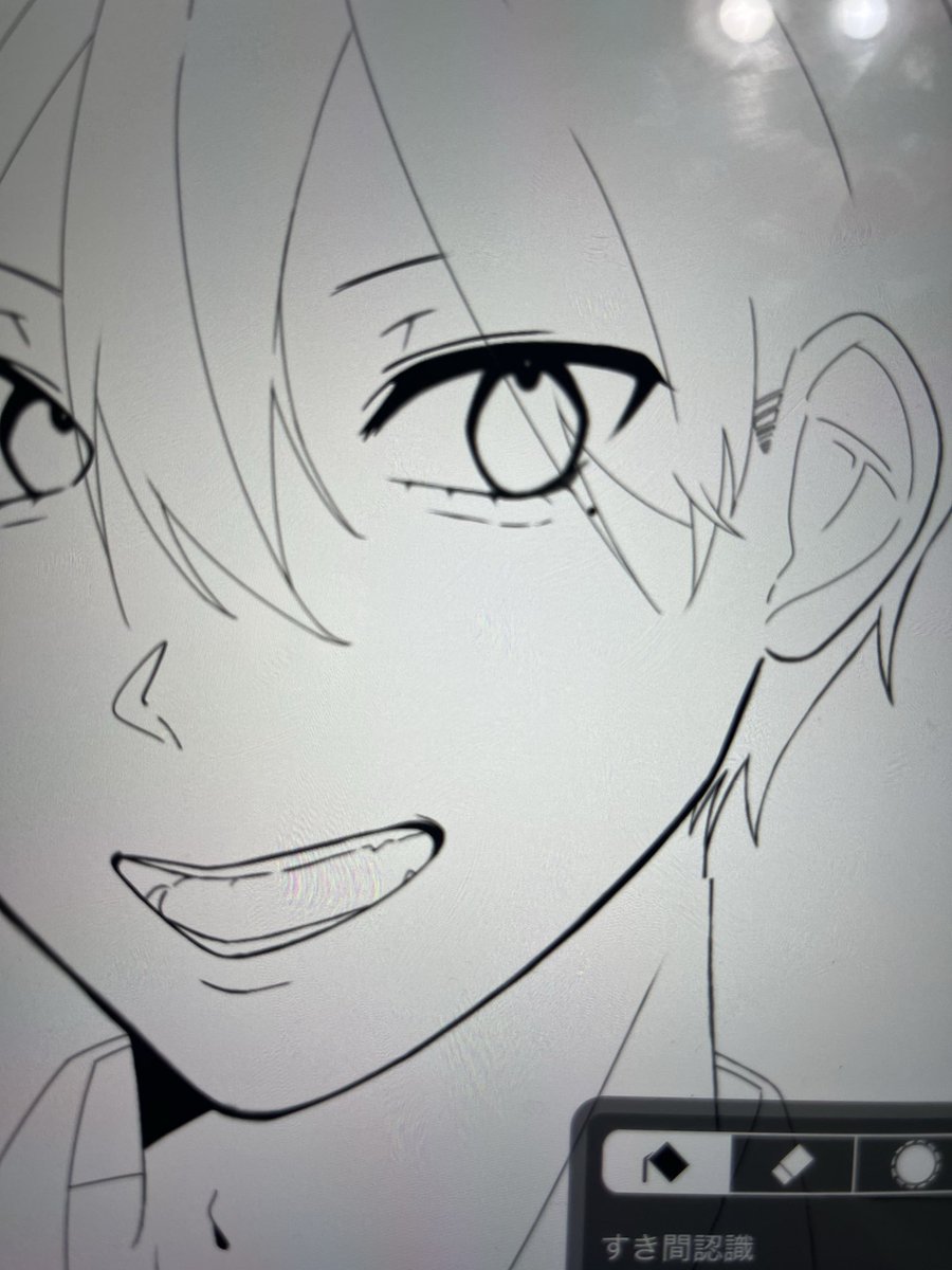 Sky_Blue_Topaz's tweet photo. 激遅誕絵のwip https://t.co/Mq1tHOJQs9