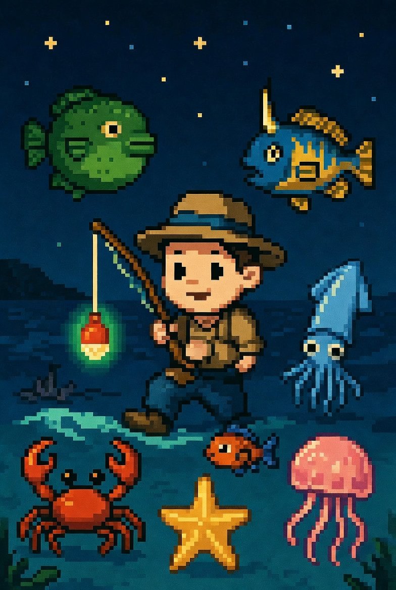 Michael077dc's tweet photo. Just came across an interesting project @afkfishingsol a pixel art idle fishing game on Solana.
The mechanics are simple but addictive cast your rod, go do your thing, and come back to a full haul of rare sea creatures. Gear upgrades, pets, guilds, daily challenges, and farming AFKFISH.

Looks like a chill game with solid progression. Anyone else into idle games? 🎣